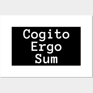 Cogito Ergo Sum Posters and Art